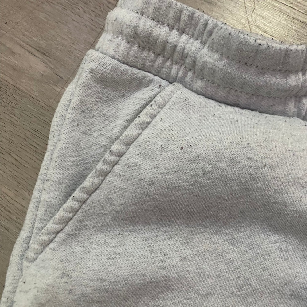 Faded Rose Essentials Miami Sweat Shorts Womens XL Gray Fleece Drawstring Sporty - Picture 5 of 6